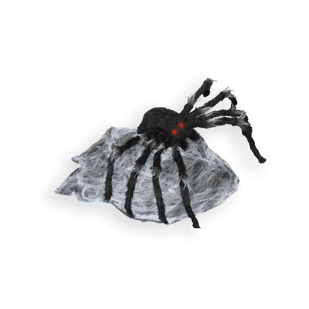 21 In LED Black Jumping Spider Animatronic - Image 4