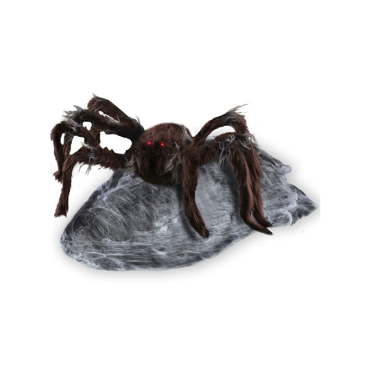 21 In LED Brown Jumping Spider Animatronic - Image 2