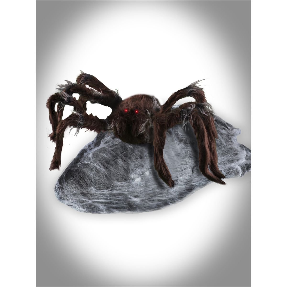 21 In LED Brown Jumping Spider Animatronic - Image 3
