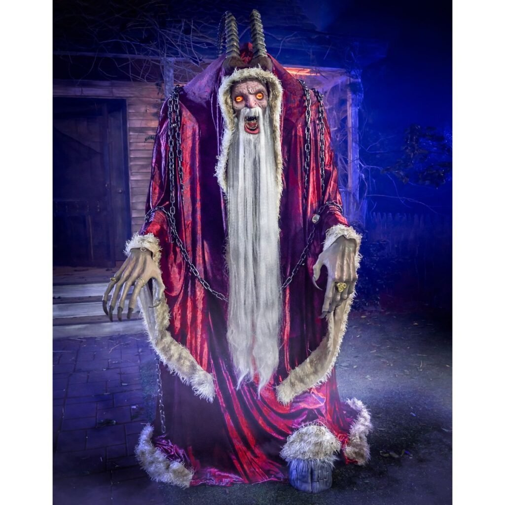 7 Ft 3 In Krampus Animatronic