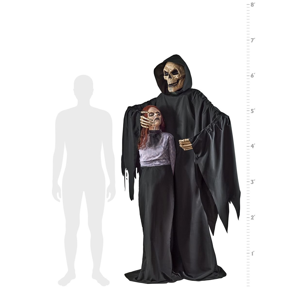 6 Ft 6 In The Black Heart Animatronic - Image 8