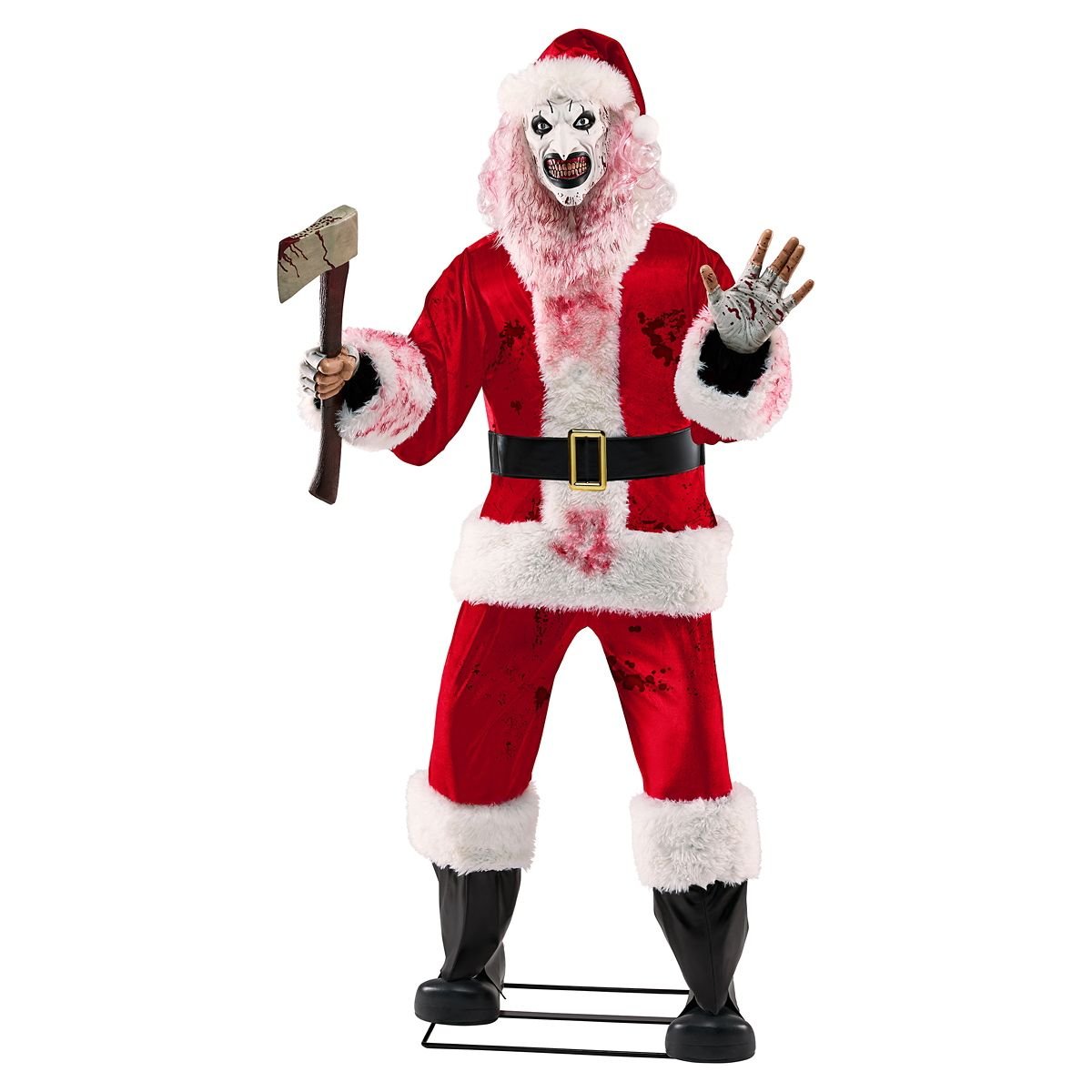 6 Ft 3 In Art the Clown Santa Claus Animatronic - Terrifier 3 - Image 3