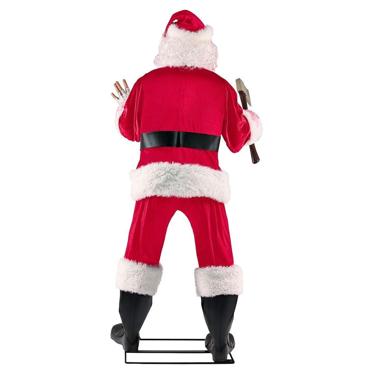 6 Ft 3 In Art the Clown Santa Claus Animatronic - Terrifier 3 - Image 5