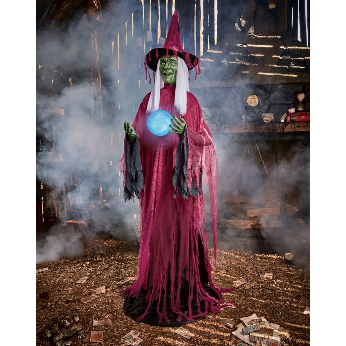 6 Ft 11 In Lady Misfortune Animatronic - Image 2