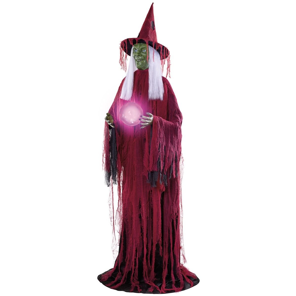 6 Ft 11 In Lady Misfortune Animatronic - Image 4