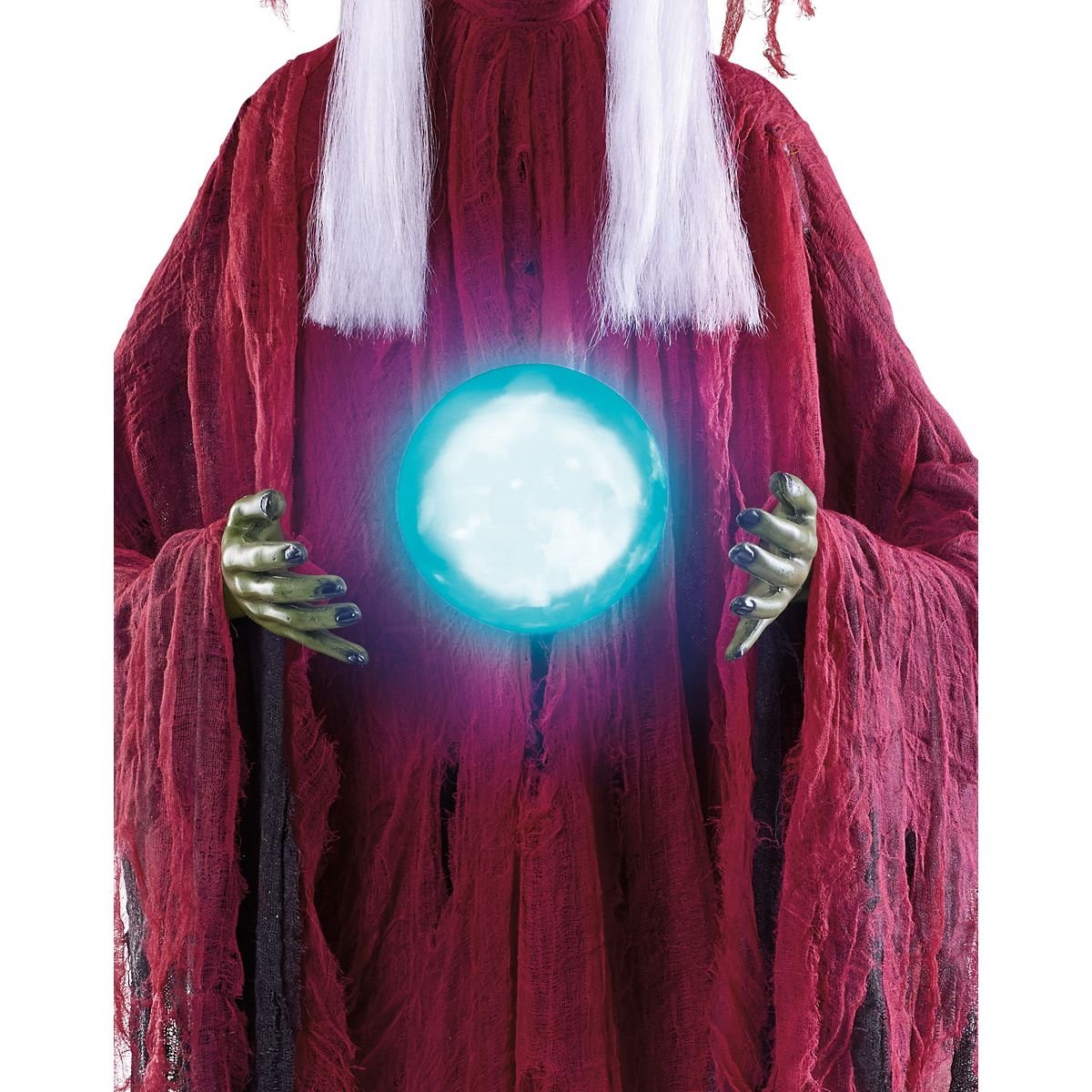 6 Ft 11 In Lady Misfortune Animatronic - Image 7