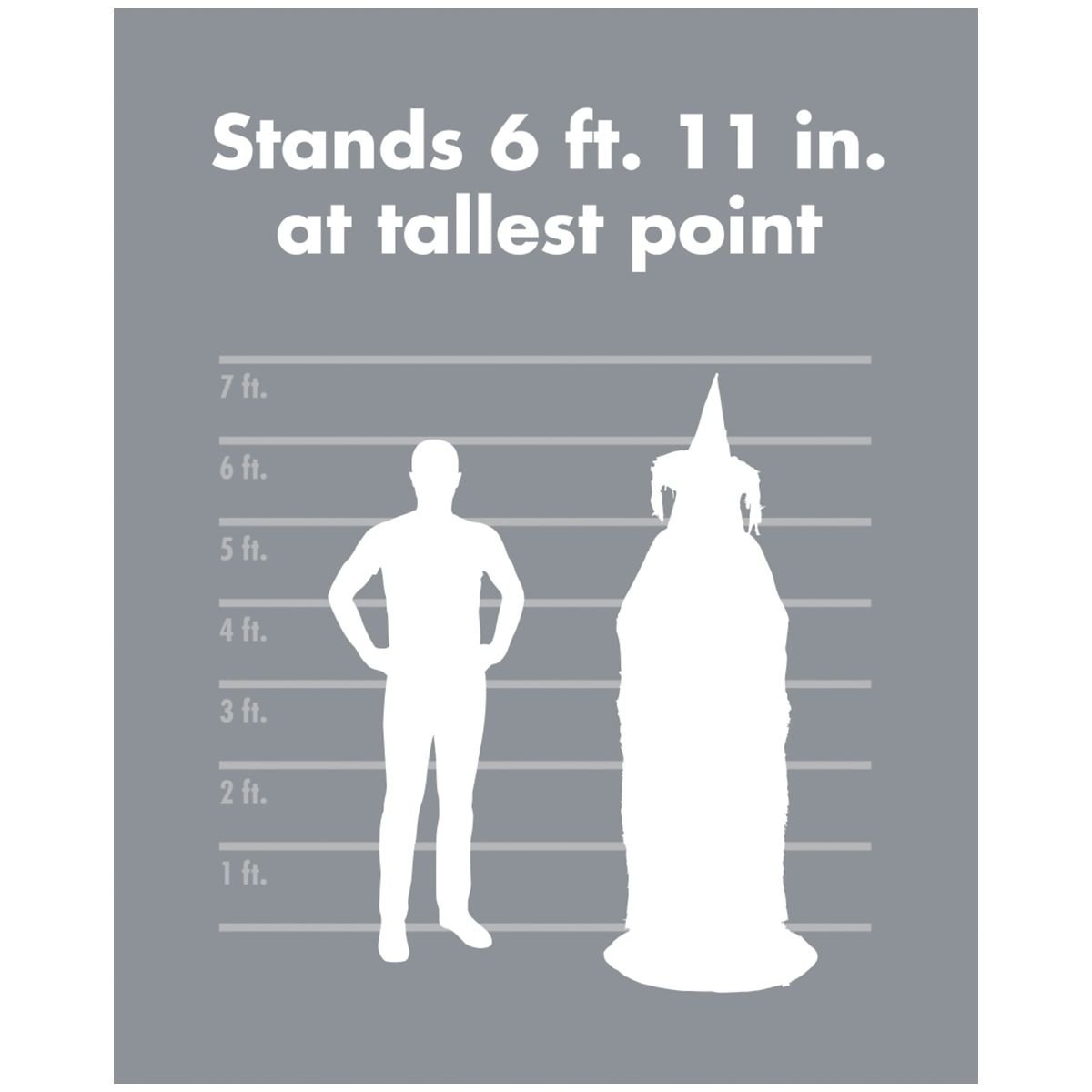 6 Ft 11 In Lady Misfortune Animatronic - Image 13