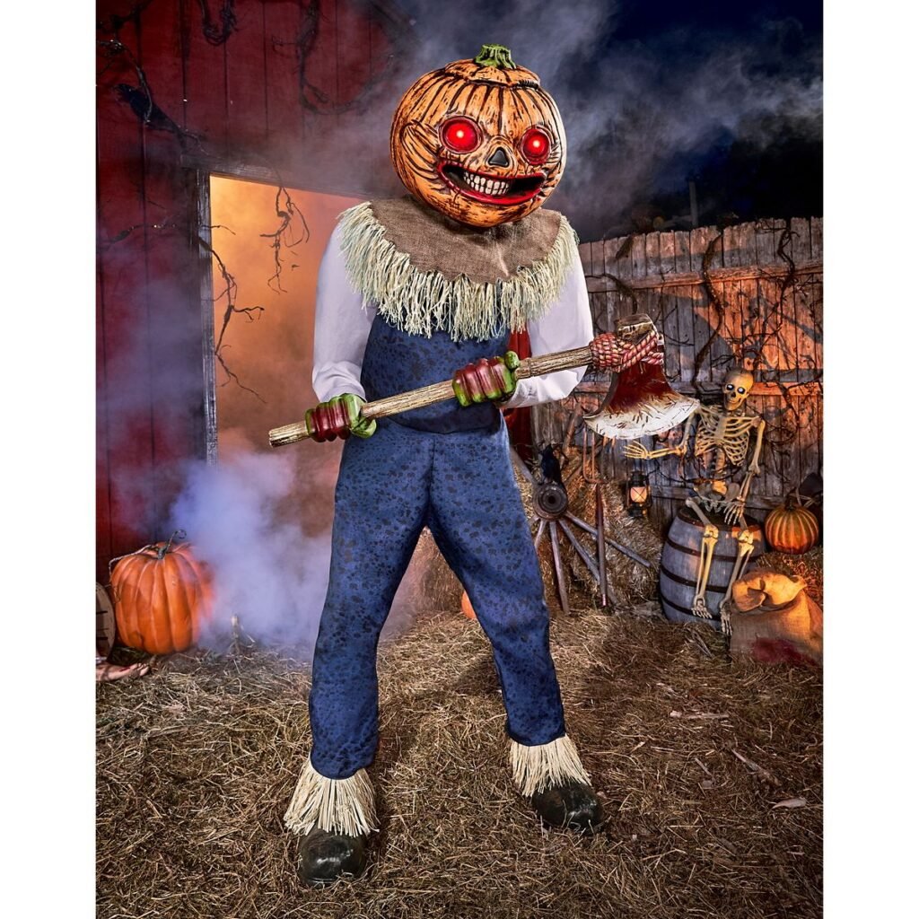 7 Ft 1 In Pumpkin Punisher Animatronic
