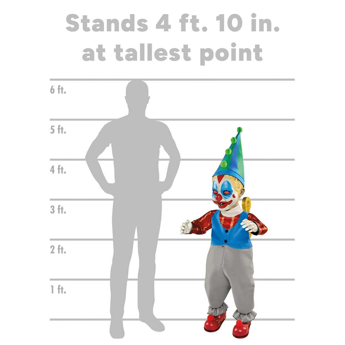 4 Ft 10 In Wind-Up Wally Animatronic - Image 11