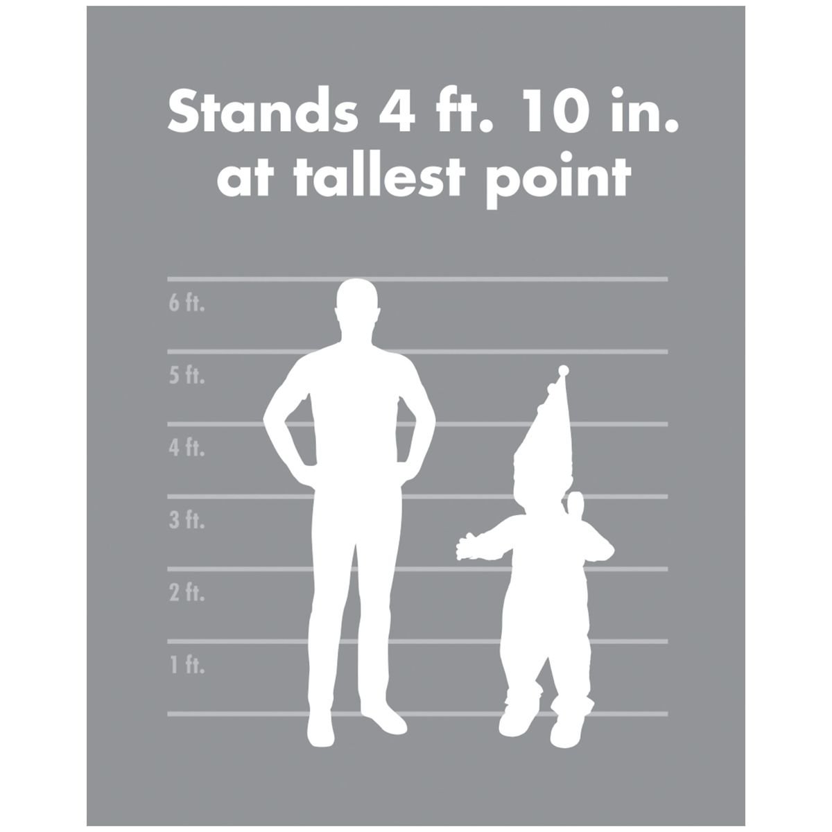 4 Ft 10 In Wind-Up Wally Animatronic - Image 16
