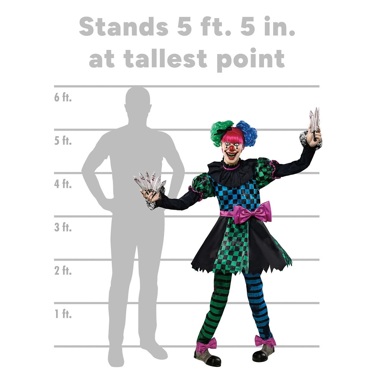 5 Ft 5 In Whirling Wendy Animatronic - Image 6